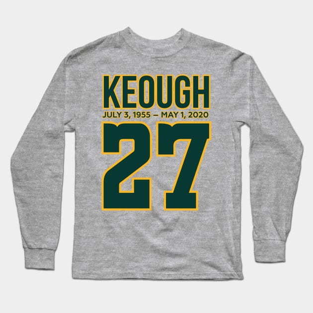 Matt Keough 1955 - 2020 baseball Player Long Sleeve T-Shirt by Aldebaran